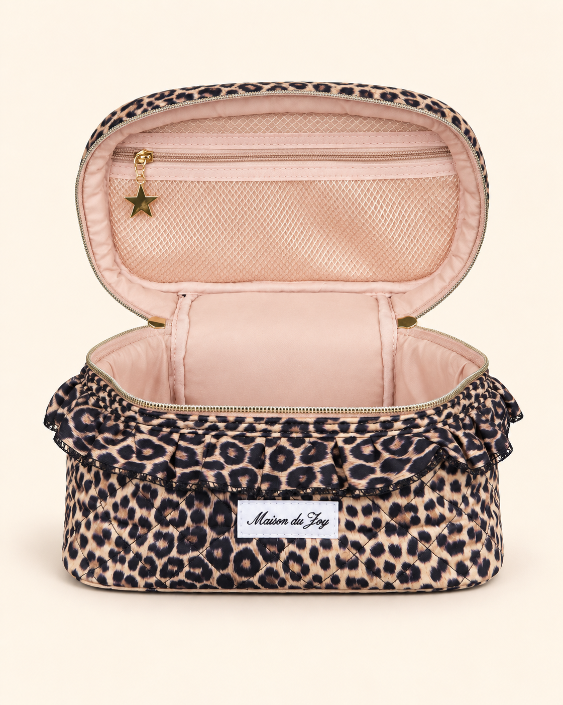Beauty Call - Leopard Make Up Bag